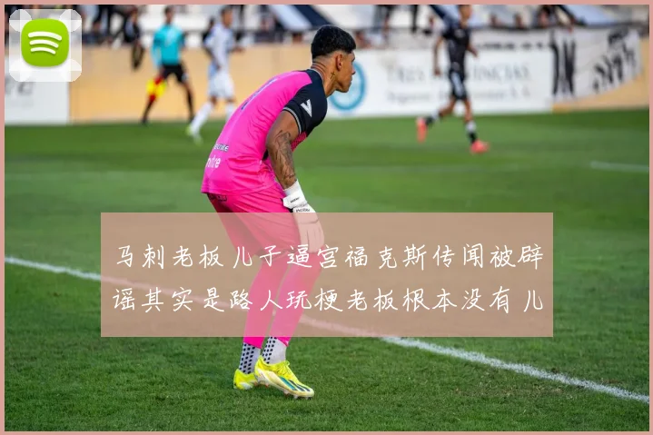 马刺老板儿子逼宫福克斯传闻被辟谣其实是路人玩梗老板根本没有儿子